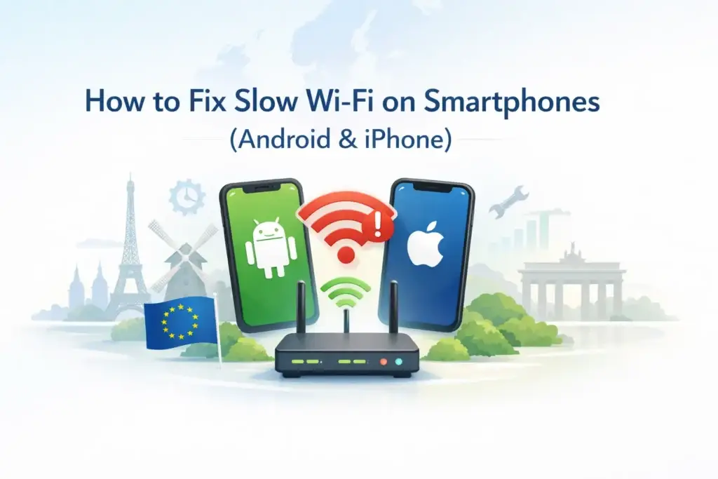 How to Fix Slow Wi-Fi on Smartphones (Android & iPhone)