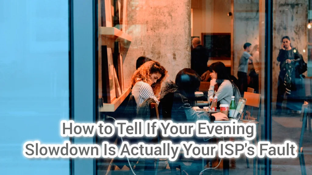 How to Tell If Your Evening Slowdown Is Actually Your ISP's Fault