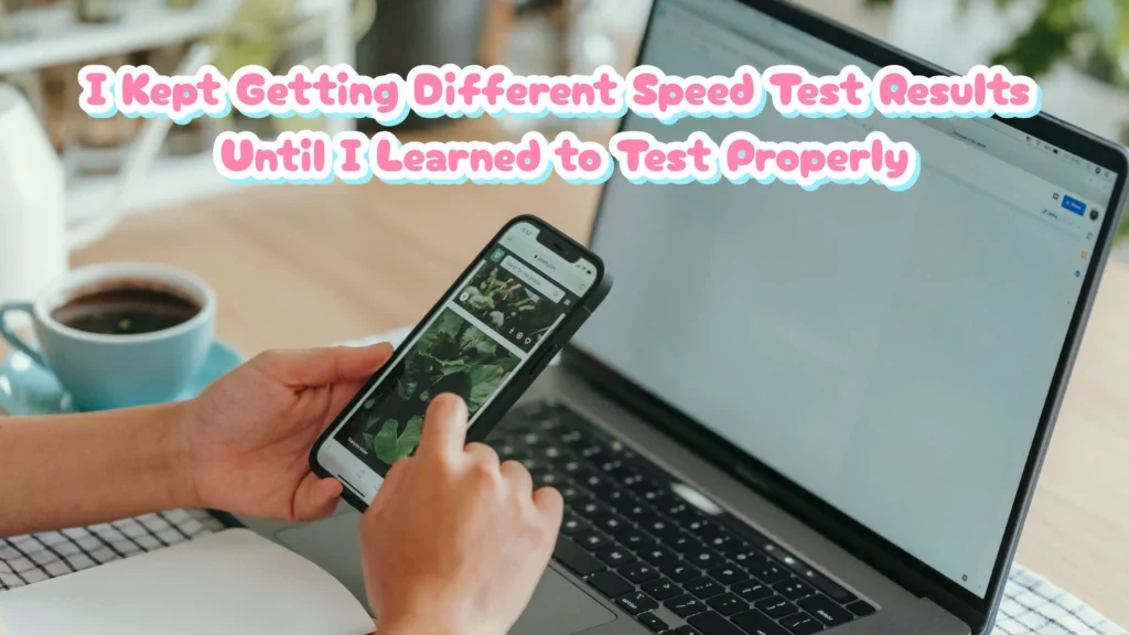I Kept Getting Different Speed Test Results Until I Learned to Test Properly