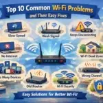 Top 10 Common Wi-Fi Problems and Their Easy Fixes