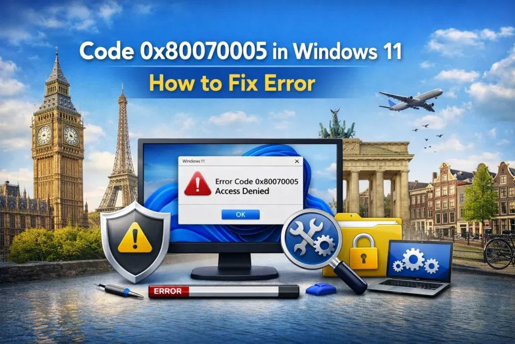 Code 0x80070005 in Windows 11: How to Fix Error