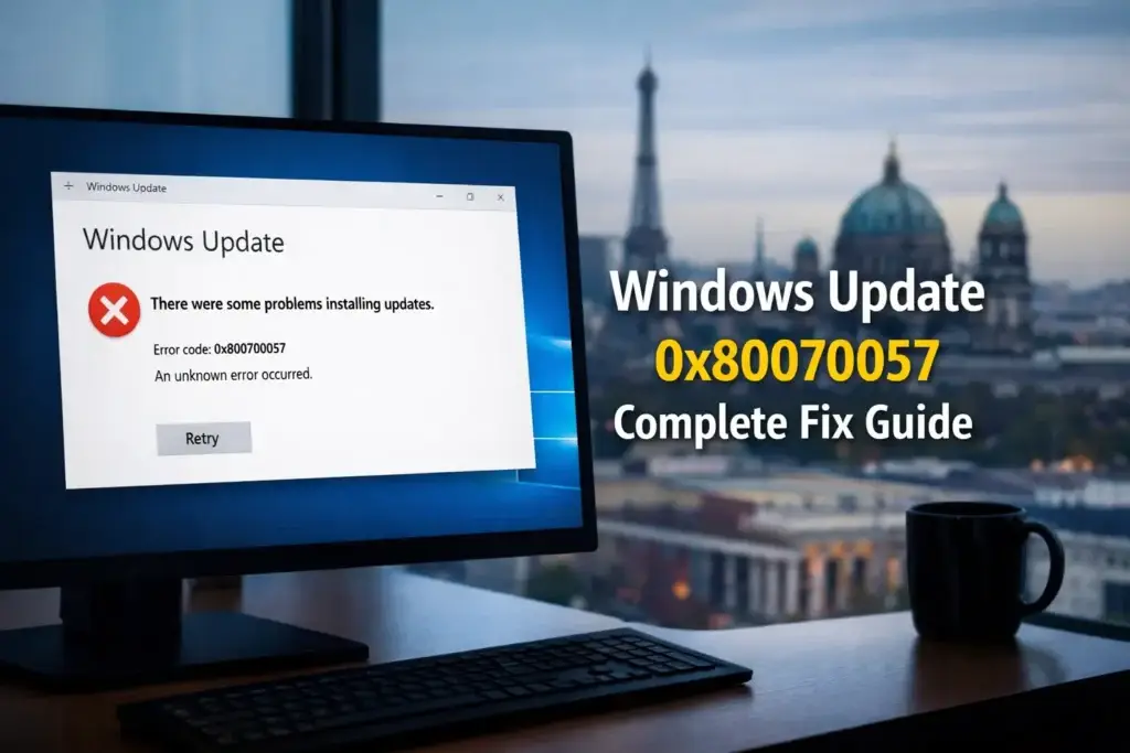 Windows Update Error 0x80070057: Complete Fix Guide