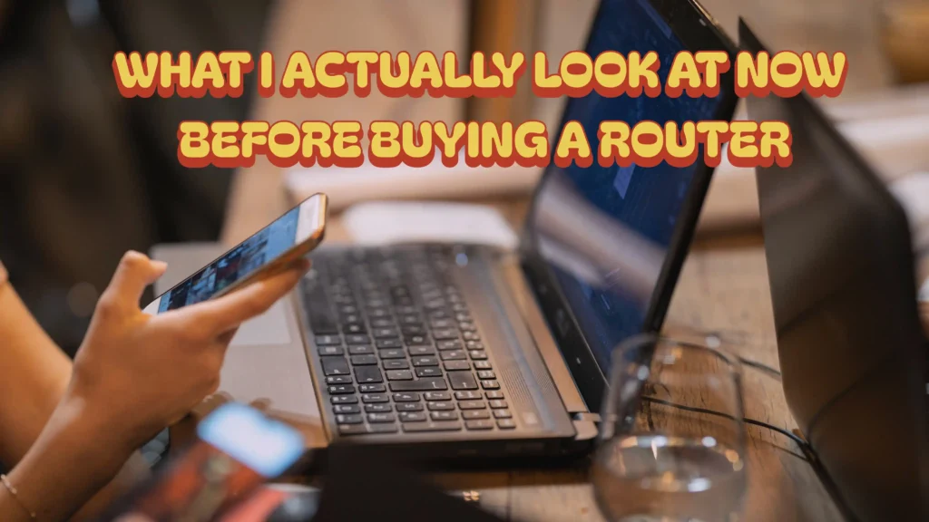 What I Actually Look at Now Before Buying a Router