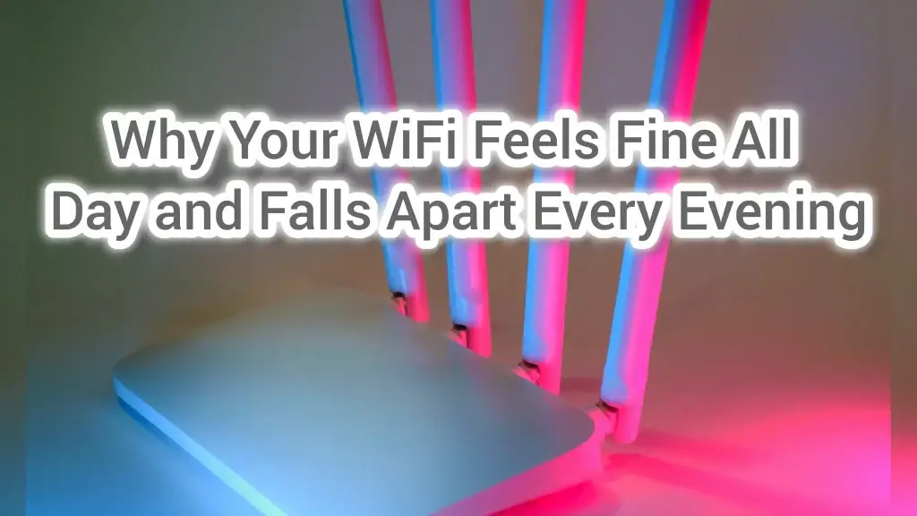 Why Your WiFi Feels Fine All Day and Falls Apart Every Evening